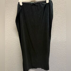 wild fable Black Maxi Skirt